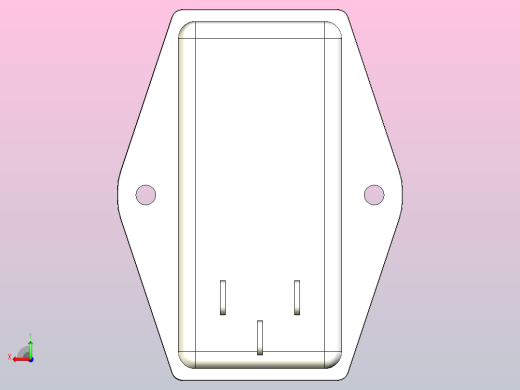 带保险与滤波AC插座后视缩略图