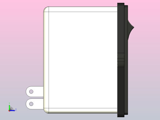 带保险与滤波AC插座左视缩略图