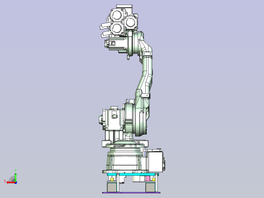 机器人内涨紧抓具带地轨设计后视缩略图