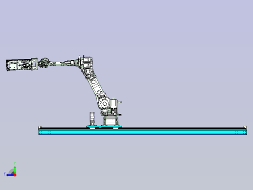 机器人内涨紧抓具带地轨设计右视缩略图