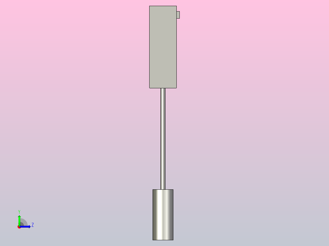 槽型传感器开关传感器EE-1006左视图