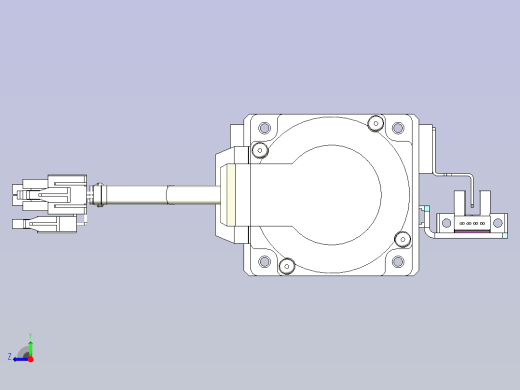 KK60-150S1-F0带MSMD022G1B电机右视缩略图