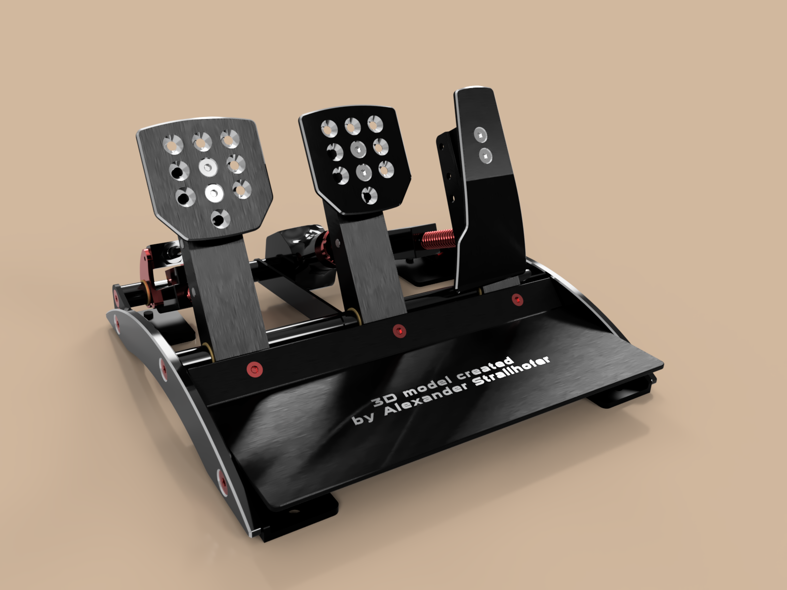 fanatec csp v3 clubsport踏板12