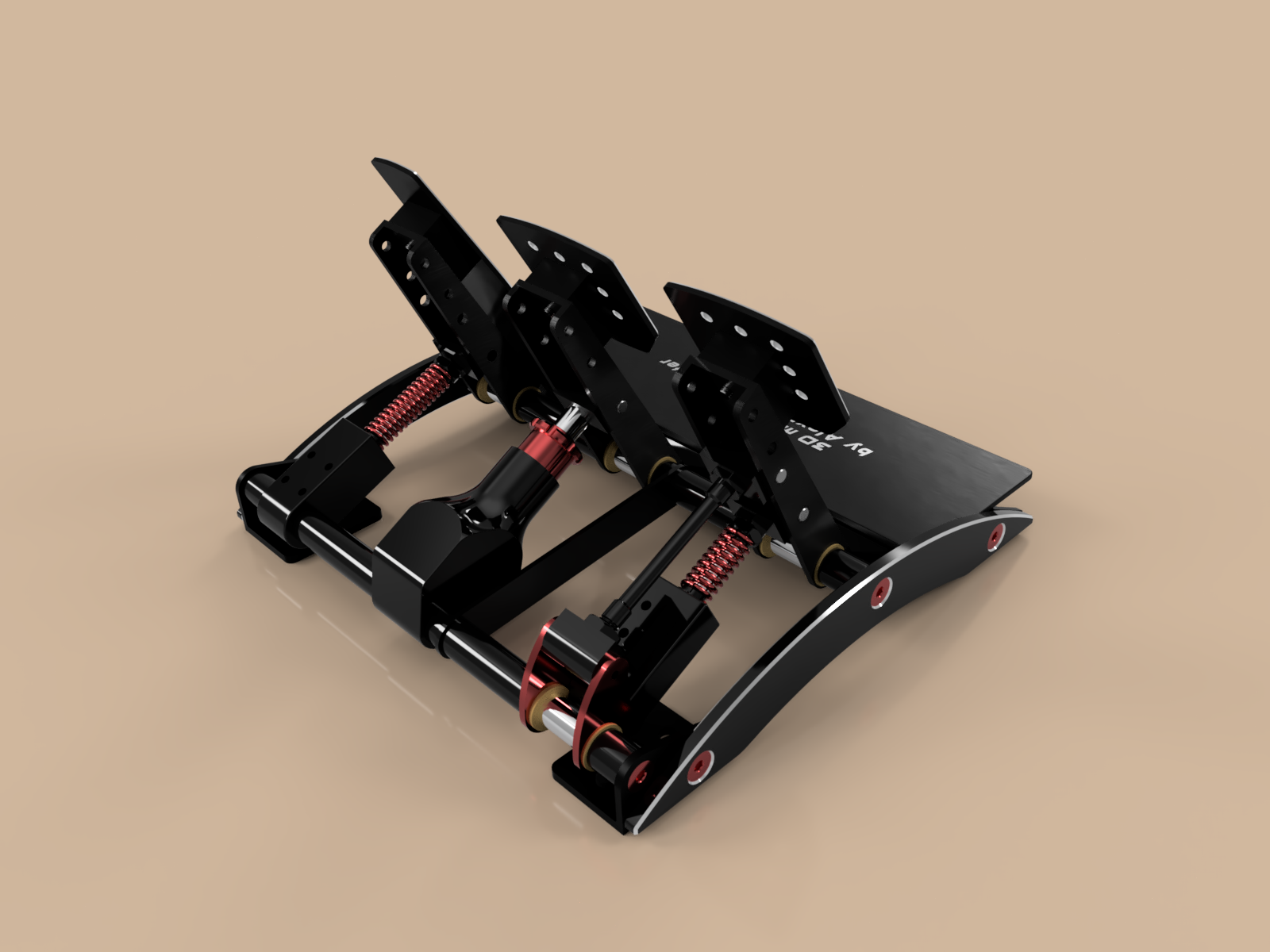 fanatec csp v3 clubsport踏板12