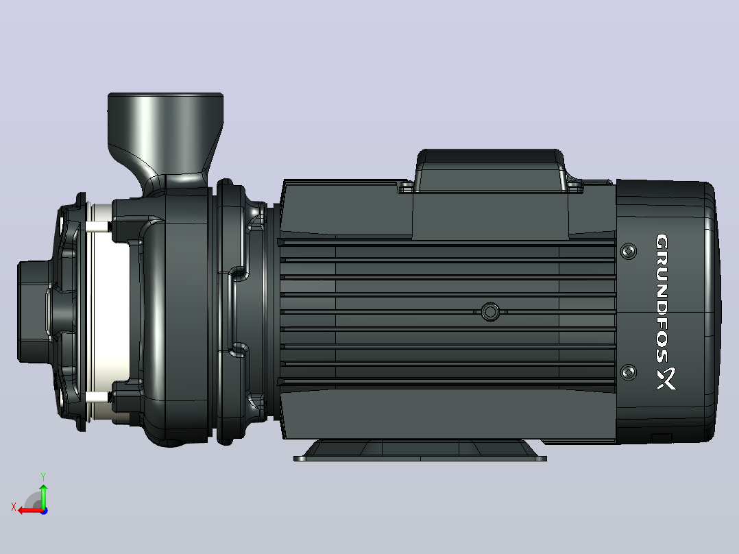 CM10-2 蠕动泵后视图