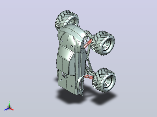 KYSHO Madforce大脚遥控车模型3D图纸 STP格式