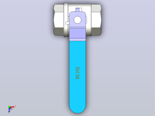 Ball valve Rc.ipt俯视缩略图