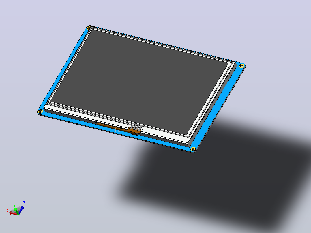 nextion-nx8048t070-5-0-HMI显示屏-17主视图