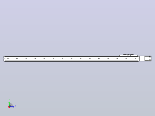滚珠丝杠直线轴内置导轨TPA-GCR-120-1610C-L1250-M-M40-N3左视缩略图