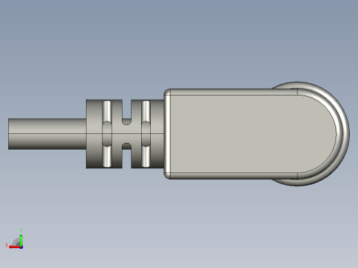 USB Type-B - 公头 - 90°后视缩略图