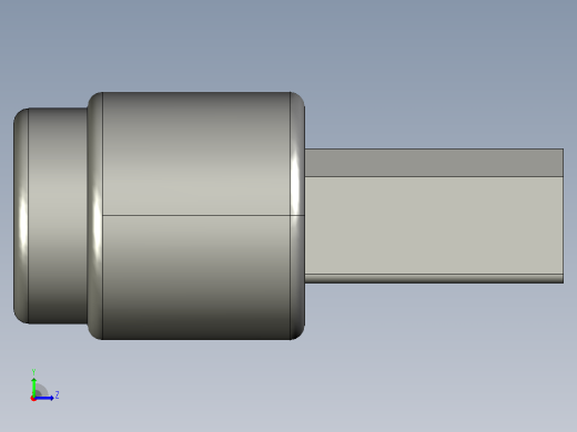 USB Type-B - 公头 - 90°左视缩略图