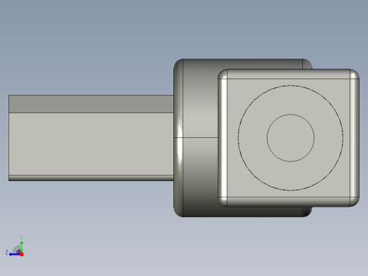 USB Type-B - 公头 - 90°右视缩略图