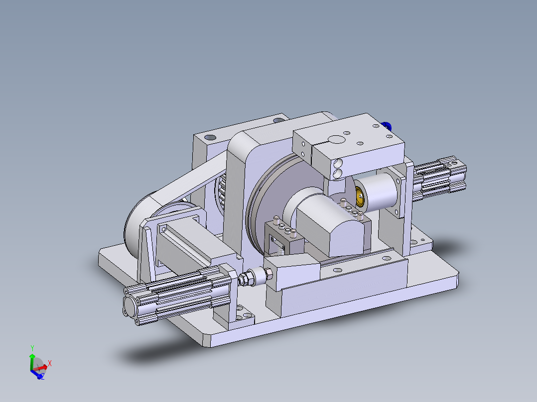 减震器零部件凸焊工装整体