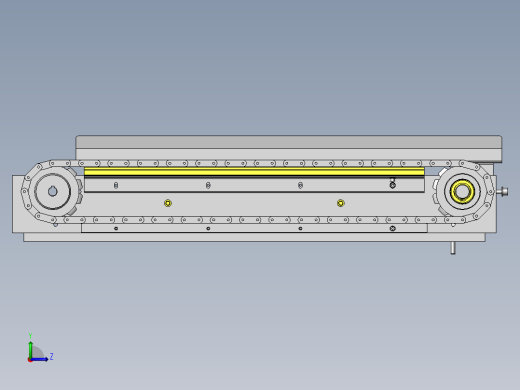 筐体传送链条输送机左视缩略图