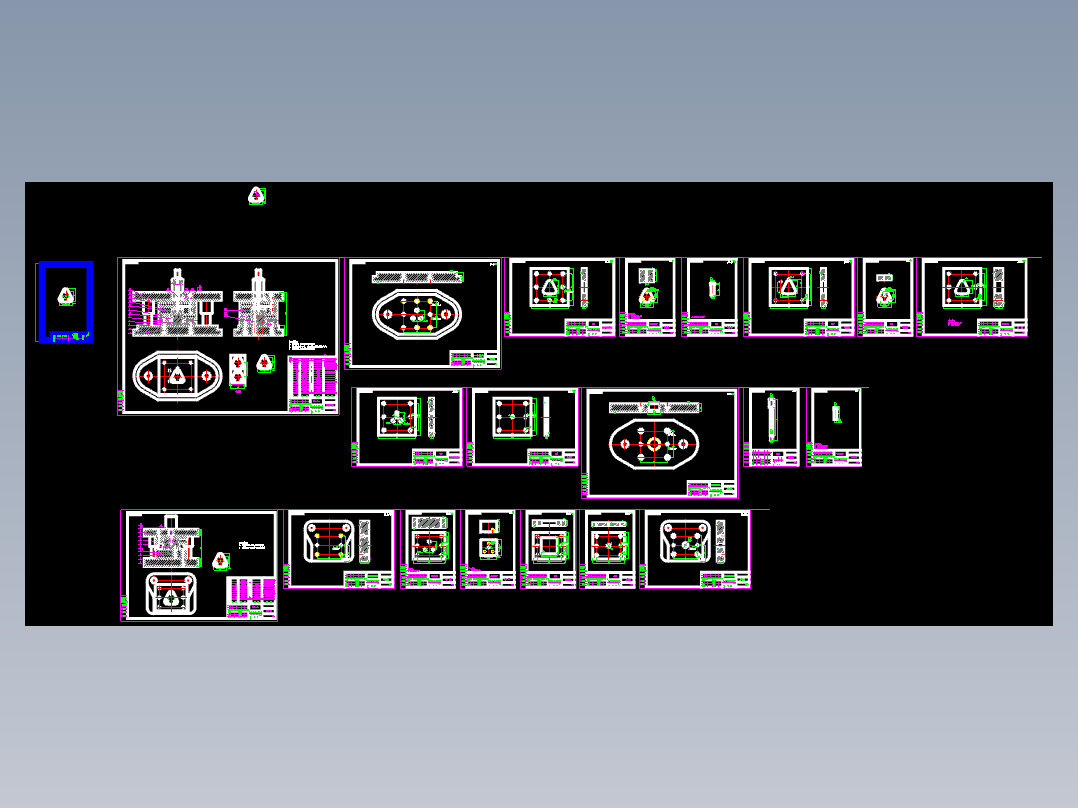 纪念币落料冲孔模具