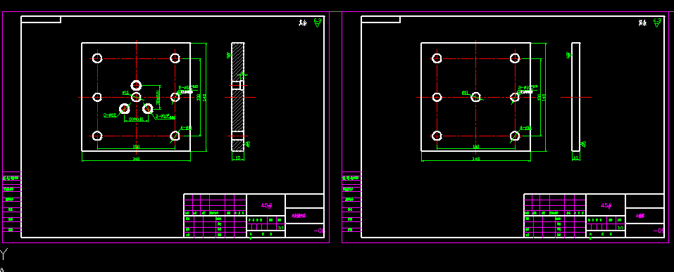 纪念币落料冲孔模具