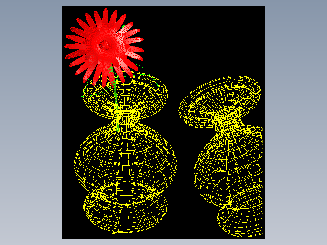 室内家具及植物三维模型四-HH013