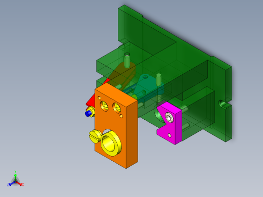 catia夹具设计正等轴测缩略图