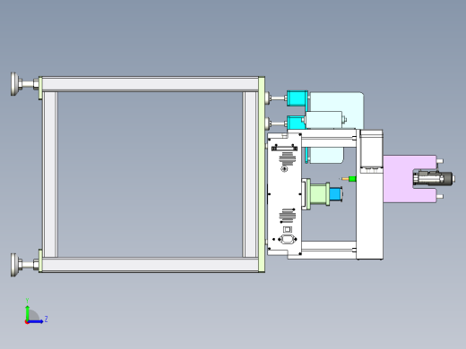 自动螺丝拧紧机左视缩略图