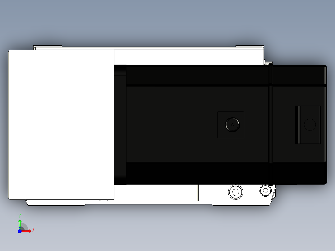 Toyo东佑达直线模组-ECB17-700-L-M75前视图