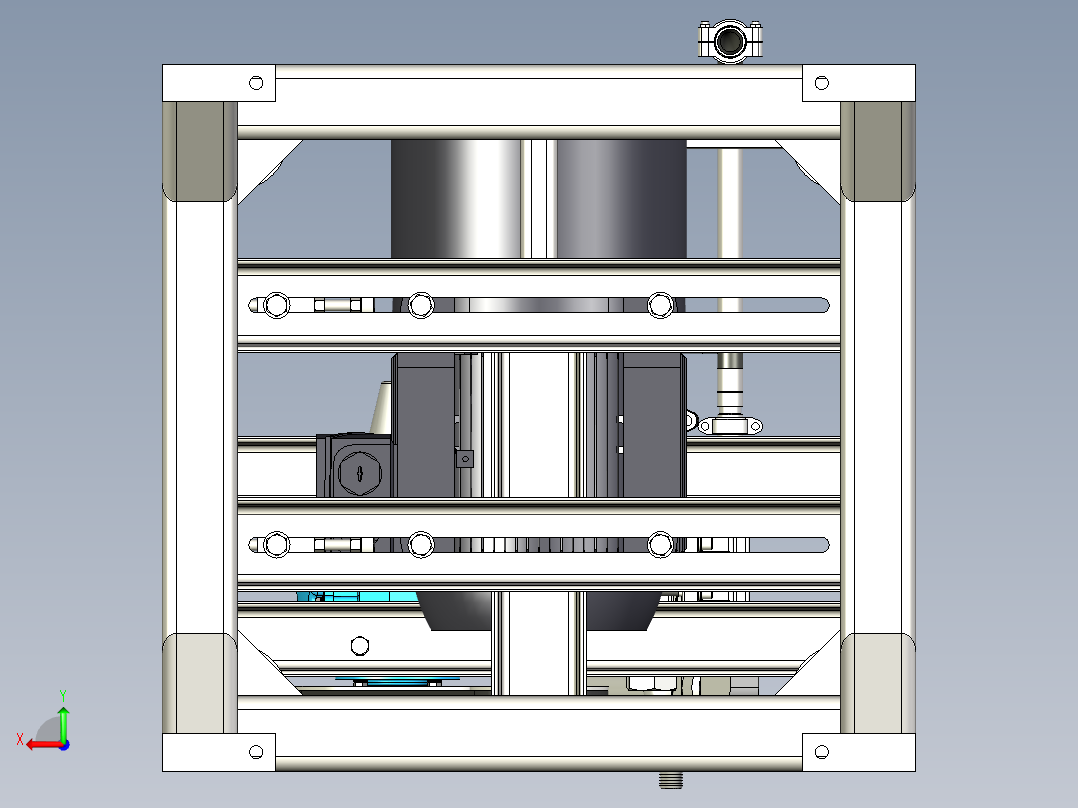CAT高压柱塞泵后视图
