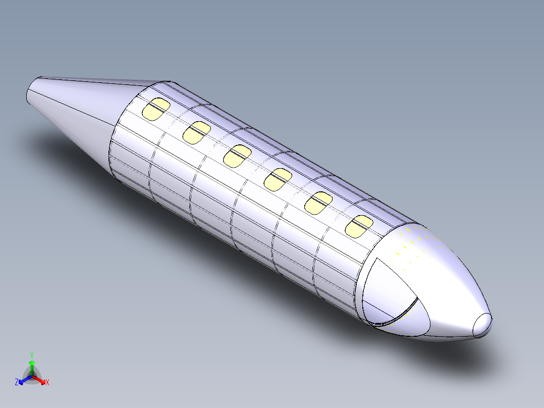 飞机的机身 第 2 部分 半硬壳式结构