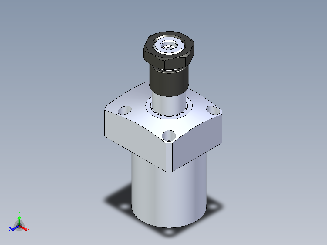 KOSMEKLHA0480-SL-Y60_R01多系列多零件图纸模型主视图