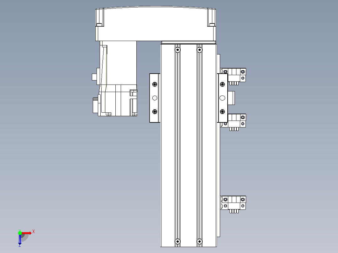 钢基模组-TPA-KNR-6005C-200A1-ML-H1S1俯视图