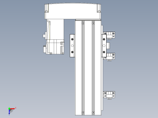 钢基模组-TPA-KNR-6005C-200A1-ML-H1S1俯视缩略图