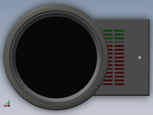 大功率筒灯SW模型后视缩略图