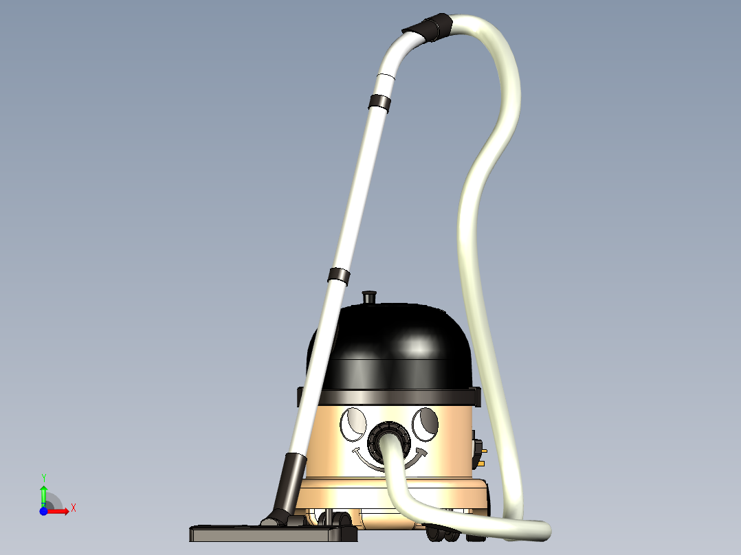 真空吸尘器前视图