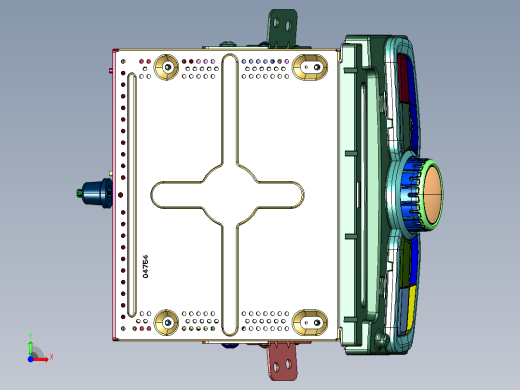 娱乐影像系统主机总成中控MP5前视缩略图