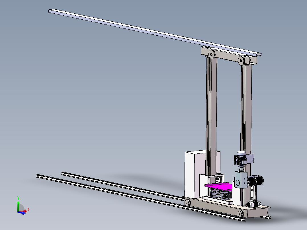 堆垛机模型+CAD装配图=1402948==500