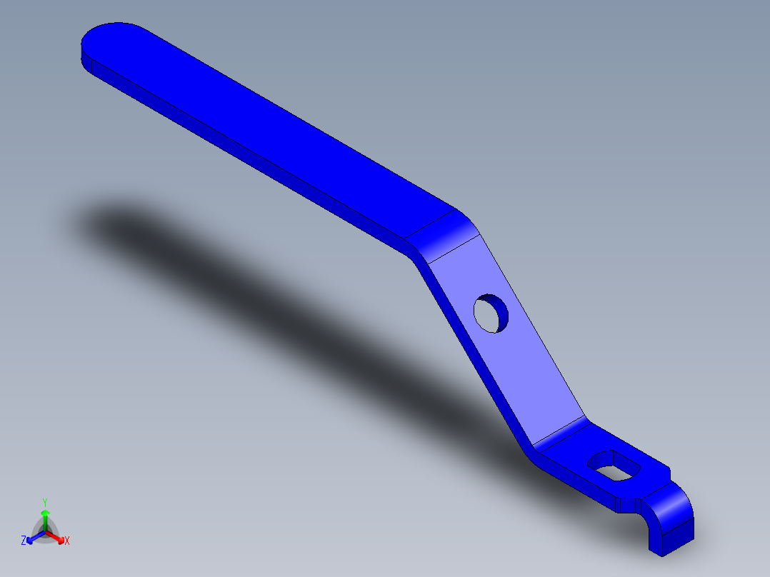 管道手动球阀-水管开关阀-手动阀门395_01_E_1_handle主视图