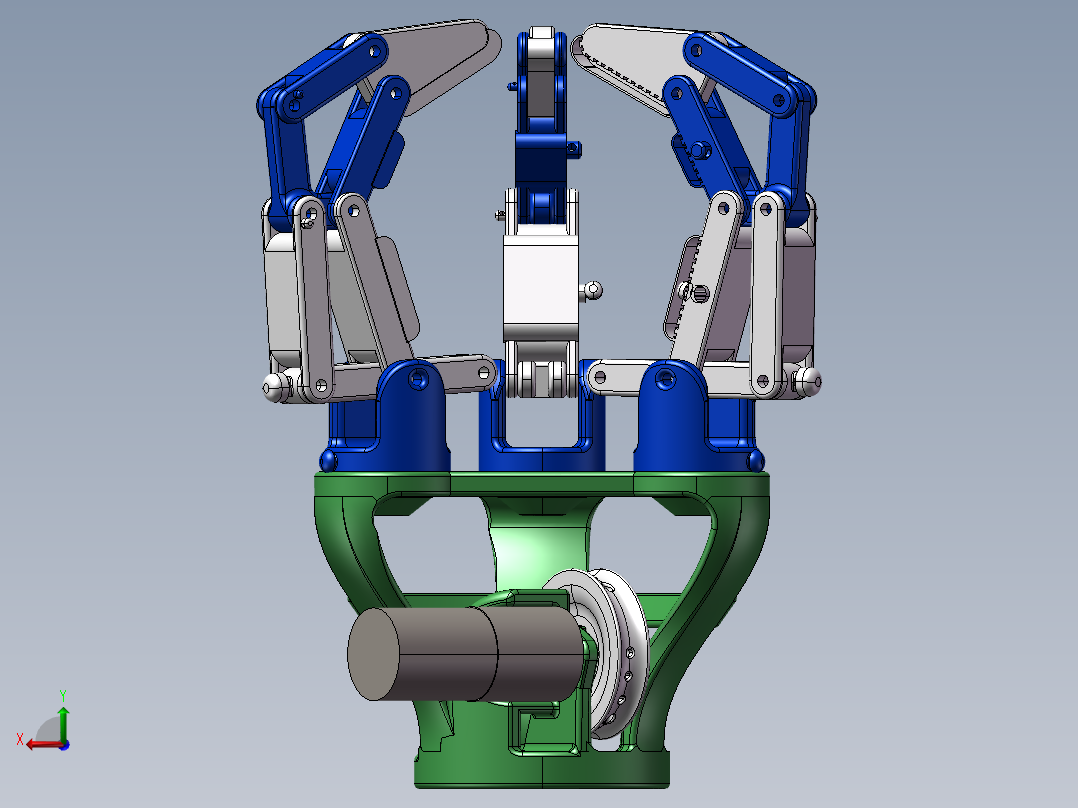 机械抓手1（需要特征识别）后视图