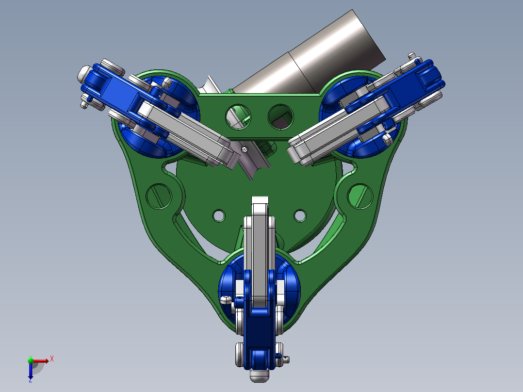机械抓手1（需要特征识别）俯视图