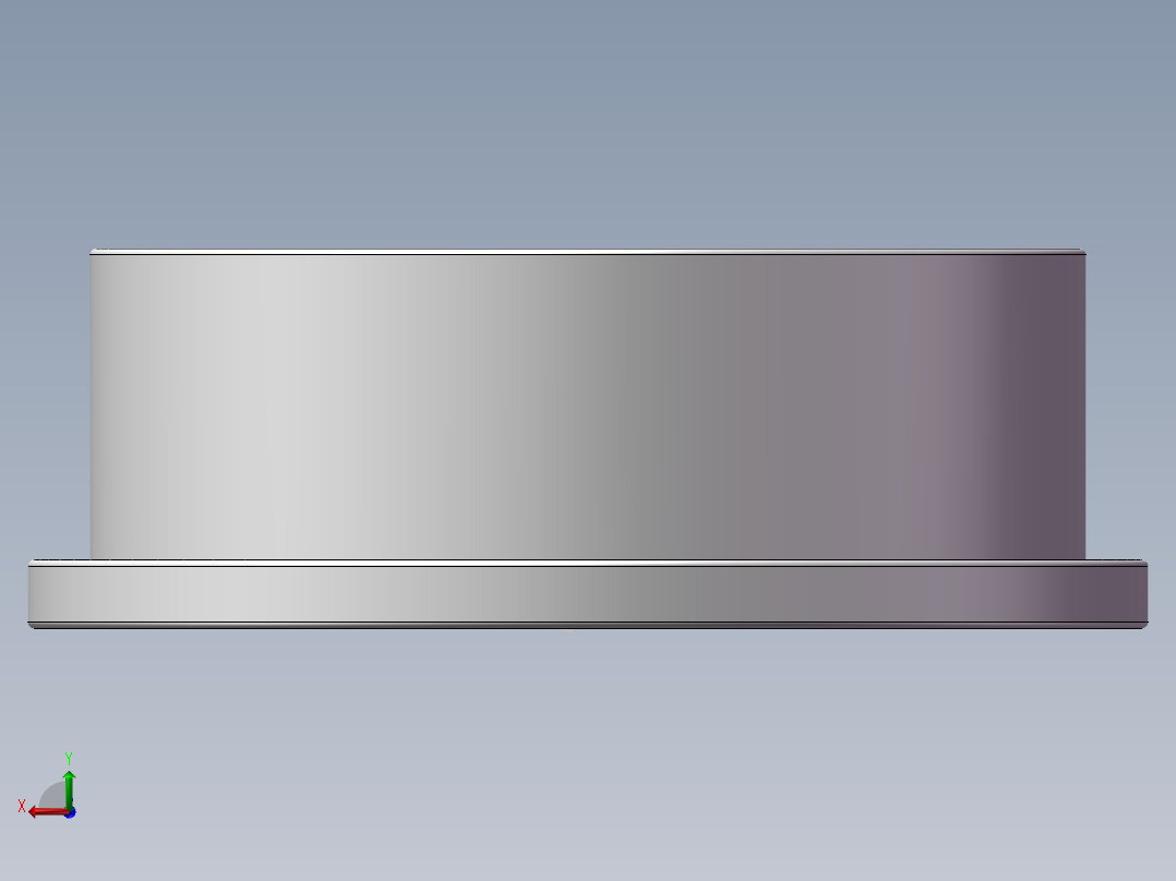 LMJCFX带法兰滚珠轴承型号 FL688ZZ后视图