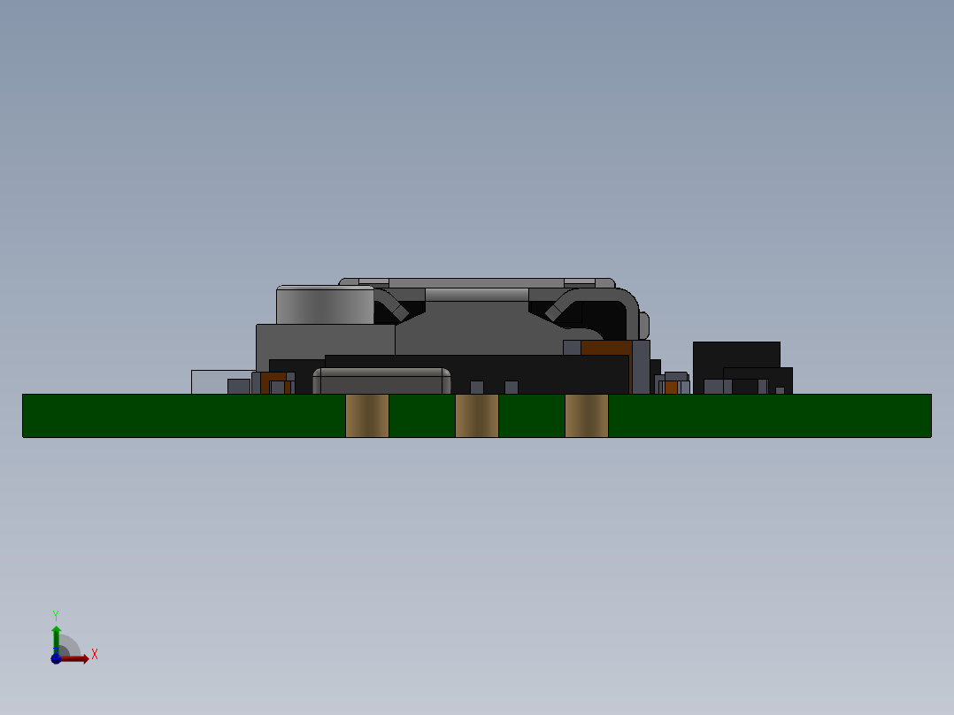 树莓派(26)前视图