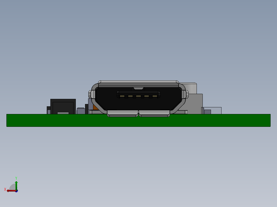 树莓派(26)后视图