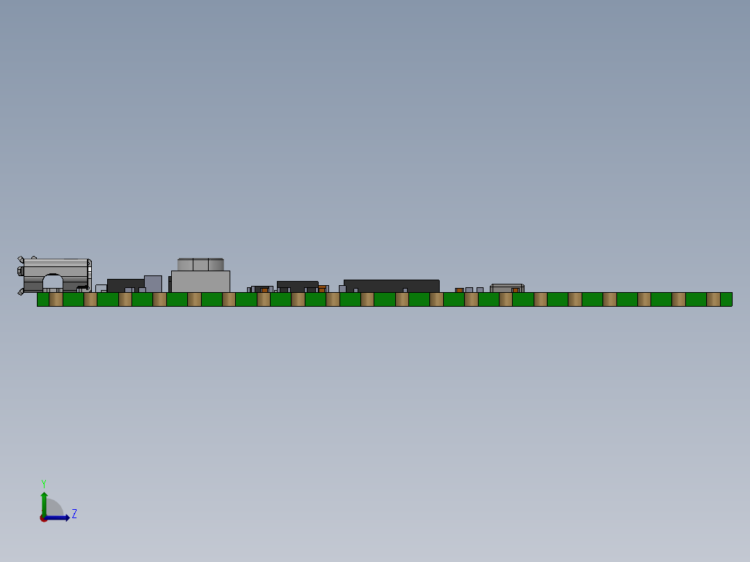 树莓派(26)左视图