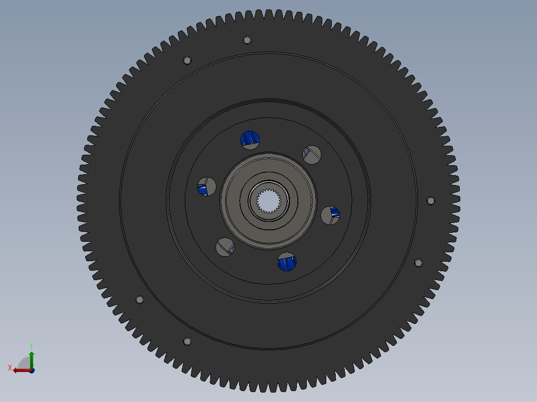 离合器(18)后视图