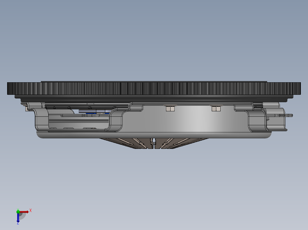 离合器(18)俯视图