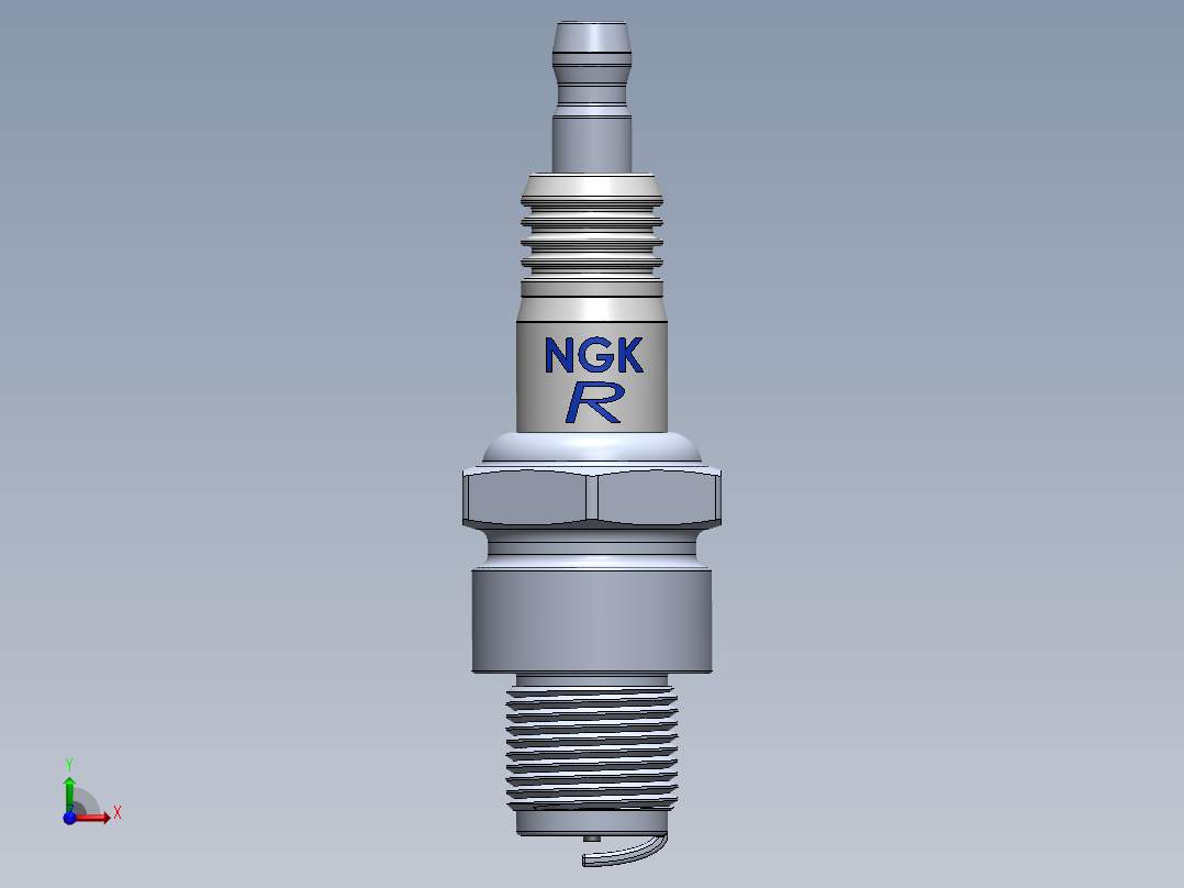 火花塞(7)前视图