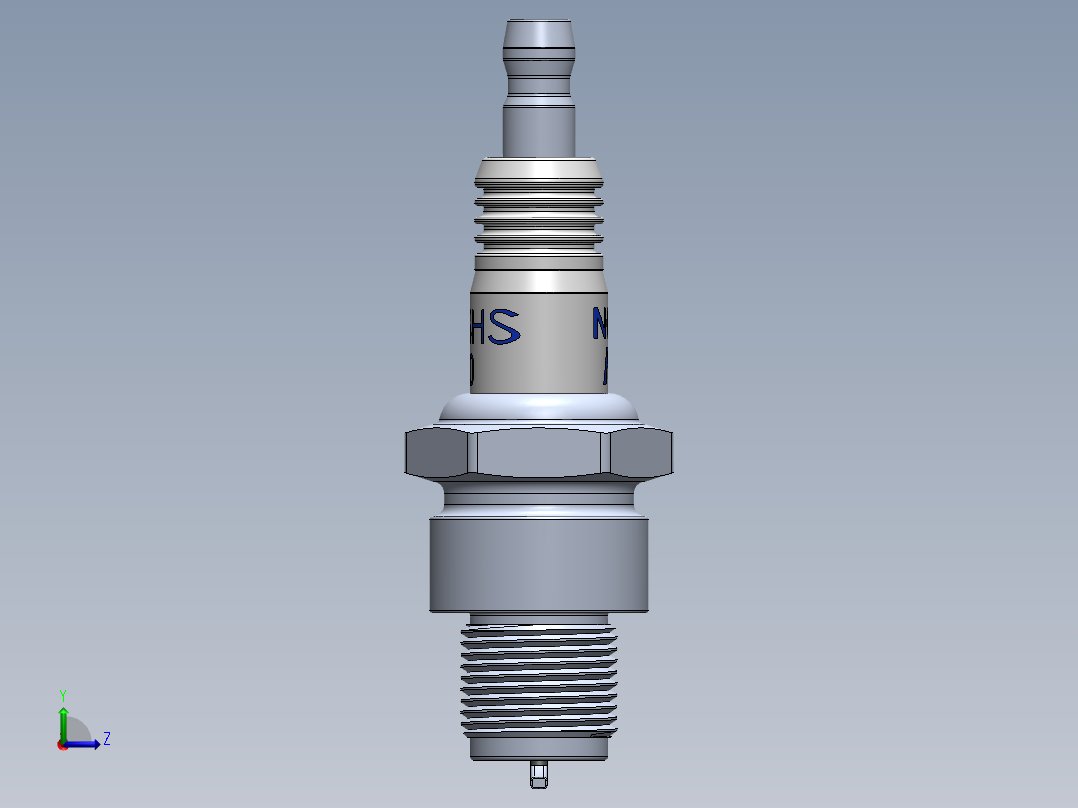 火花塞(7)左视图
