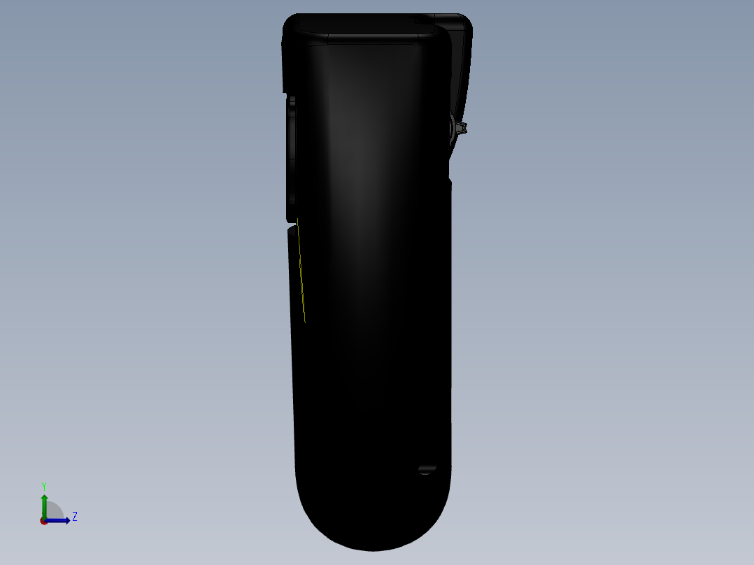 遥控器、遥控板(23)左视图