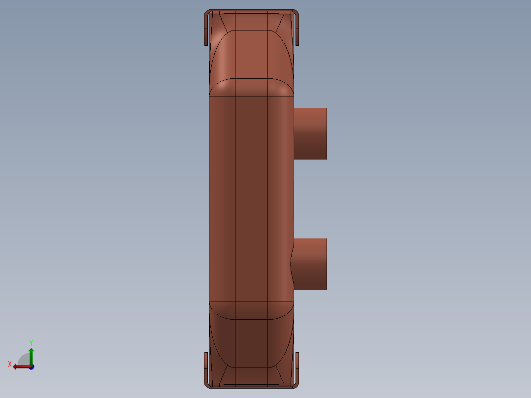散热器(30)后视图