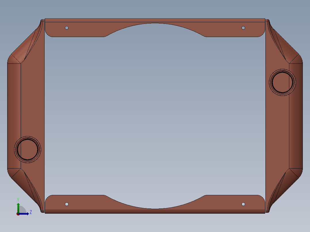 散热器(30)左视图