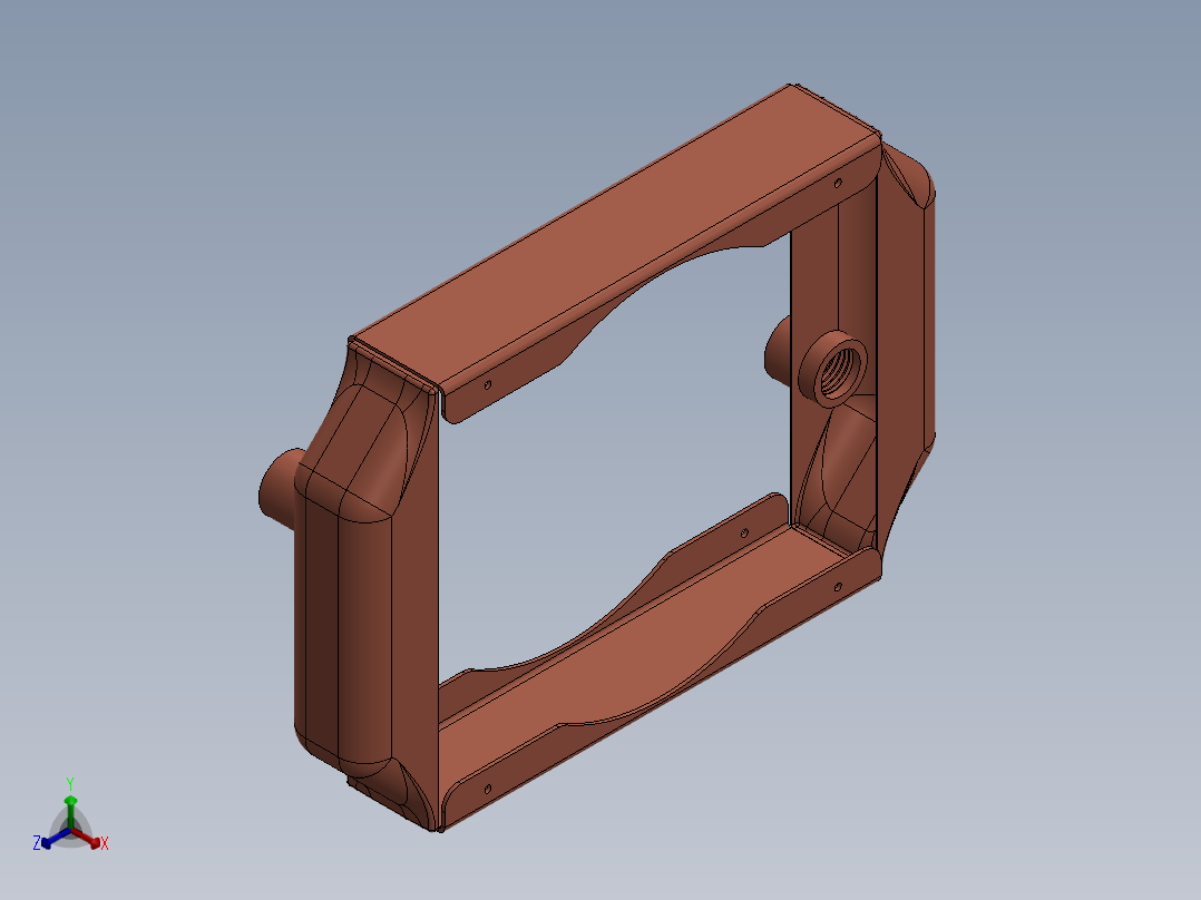 散热器(30)正等轴测图