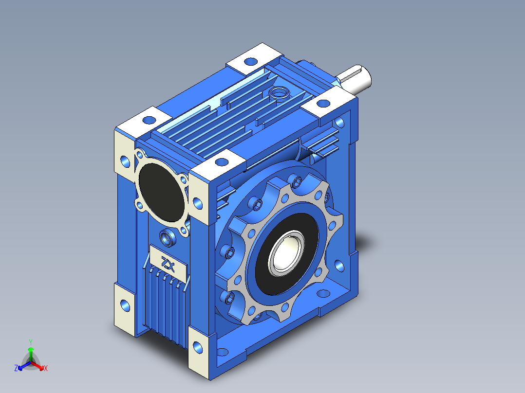NRV030-090型蜗轮蜗杆减速机[NRV090╱20╱B3]