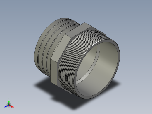 螺纹管水管接头-有边 [DN100X103]
